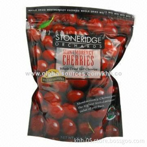 Vegetables Food Pouch with Zipper and 80mm Thickness, Suitable for Home and Shopping